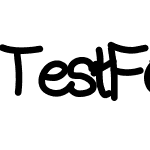 TestFont