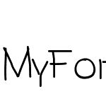 MyFont