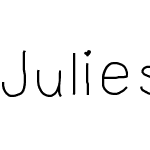 JuliesFont