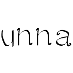 unnamedfont