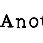 AnotherFont