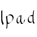 IpadsFont