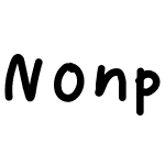 NonpadsFont