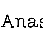 AnasFontv2Bold