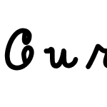 Cursive