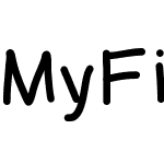 MyFirstFont