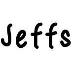 JeffsFont