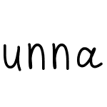 unnamedfont