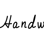 HandwritingItalic