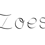 ZoesFont
