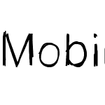 MobilesFont