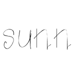 sunnyhandwriting