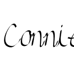 ConniesCursiveFont