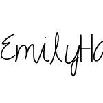 EmilyHandwritingLight