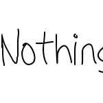 NothingByIzzyFontShop