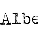 Albertsthal Typewriter