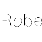 RobertsFontThin