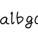 albgosfont