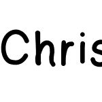 ChrisNonCursive