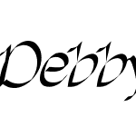 Debbysfont2