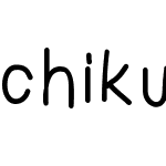 chikuna2font