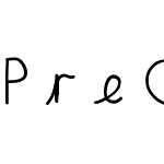 PreCursiveHandwriting