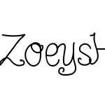 ZoeysHandwriting