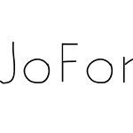 JoFont002Light