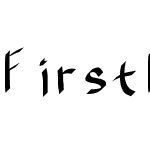 FirstFatFont