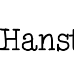 Hanstypewriter