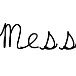 MessyCursive