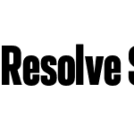 Resolve Sans