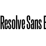 Resolve Sans