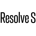 Resolve Sans