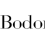 Bodoni