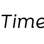 TimesquareW04-Italic