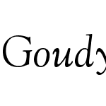 Goudy-Old-Style