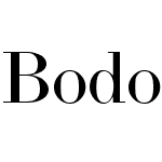 BodoniH