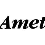 Amethyst Bold Italic