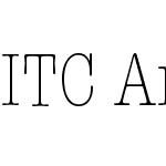 ITC American Typewriter