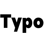 TypoldCondensedW05-Black