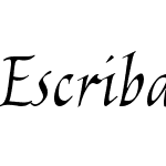 EscribaUTItalic