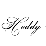 Heddy Script Light