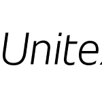 UnitextW05-LightItalic