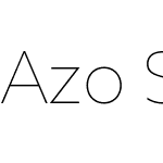 Azo Sans 2