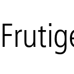 Frutiger Pro