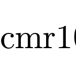 cmr10