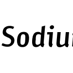 Sodium