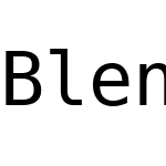 Blender Mono I18n