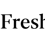 Fresh Serif